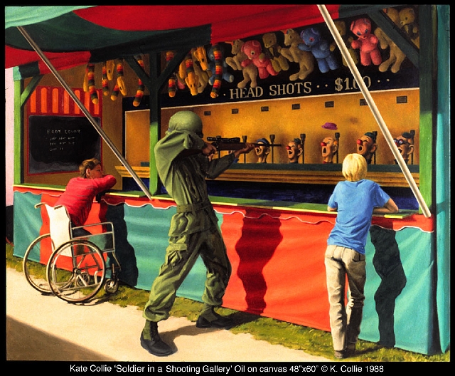 Soldier in a Shooting Gallery